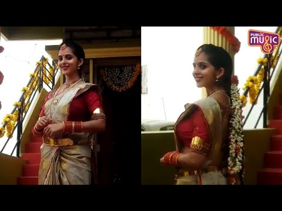 Niveditha Gowda Poses For Photos In Saree | Chandan Shetty And Niveditha Gowda Marriage