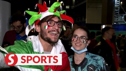 Italy fans ‘in paradise’ after beating Spain to reach Euro 2020 final