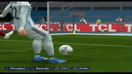 PES 6 Argentina vs Colombia 2-1 - Extended Highlights & All Goals Copa América 2021 HD