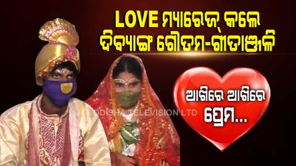 2 Divyangas Tie The Nuptial Knot In Jaleswar