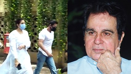 Dilip Kumar से आखिरी बार मिले Shahrukh Khan, Funeral से पहले Tribute FULL VIDEO | Boldsky