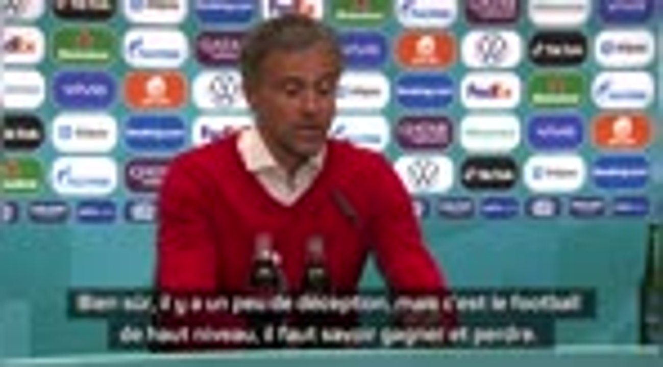 Demies - Enrique : "Nous avons été l'une des meilleures équipes du tournoi"