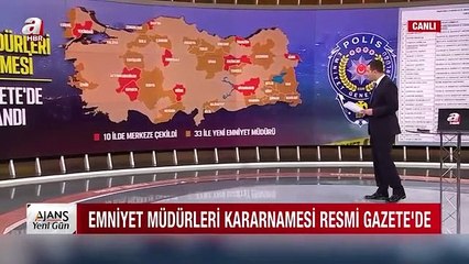 43 ilin emniyet müdürü değişti! İşte isim isim tam liste