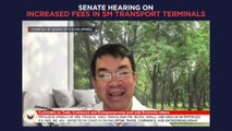 Senate of the Philippines: Hearing on increased fees in SM transport terminals