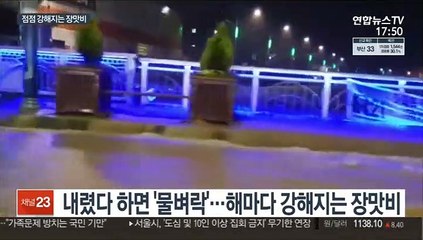 "장마가 달라졌다"…한 번 내렸다 하면 집중호우