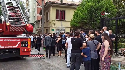 Patlayan kombiye sopa ile müdahale eden ev sahibi canını zor kurtardı