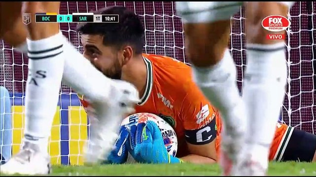 Torneo LPF: Boca 0 - 0 Sarmiento (Primer Tiempo) en la bombonera
