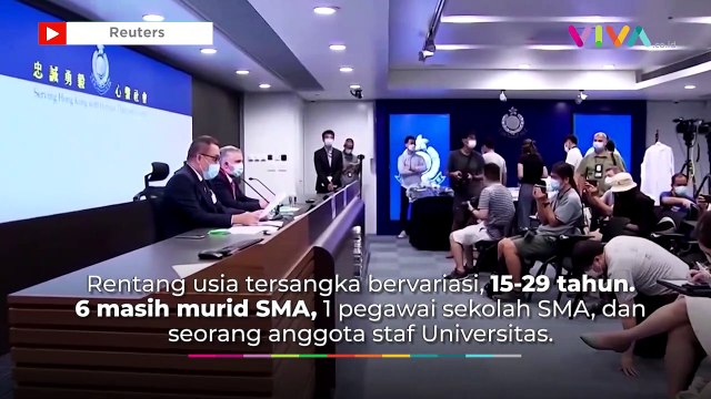 Teror Bom Hantui Hong Kong, 9 Orang Terkait Terorisme