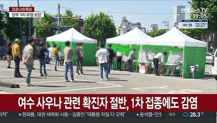 여수 사우나 관련 확진자 절반, 1차 접종에도 감염