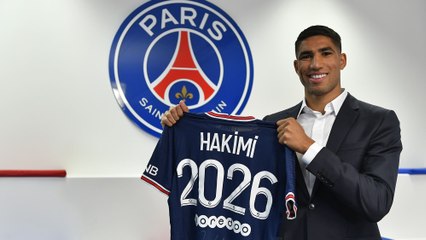 Achraf Hakimi veut faire « de grandes choses » au PSG