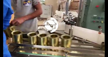 Automatic Sticker Labelling Machine with Flame Proof Panel