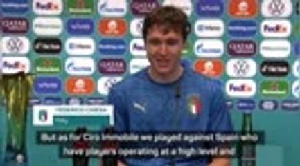 Chiesa proud to follow in father's Italy footsteps