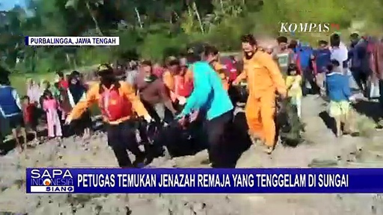 Tim SAR Gabungan Berhasil Temukan Jenazah Remaja yang Tenggelam Di Sungai