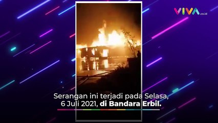 Video herunterladen: Pangkalan Militer Amerika Serikat di Irak Diserang Drone