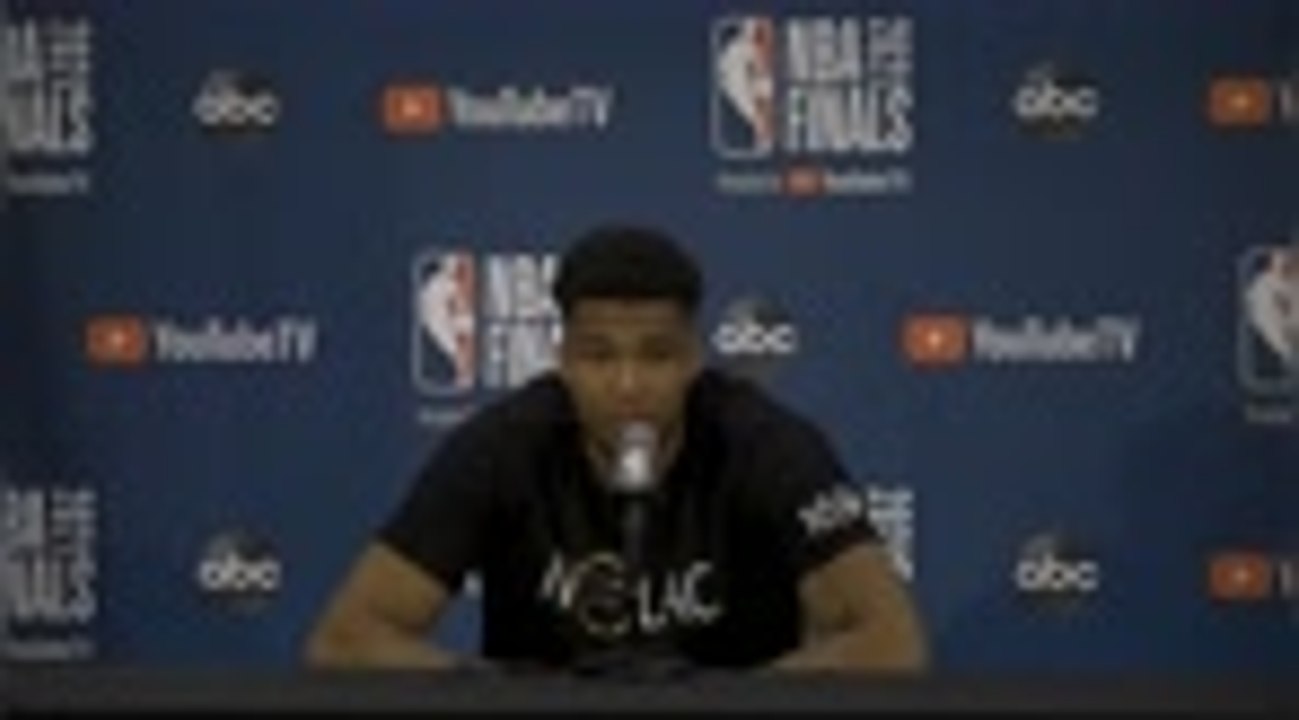 Milwaukee Bucks post game reaction (Antetokounm...