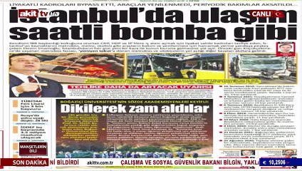 Bu kadar mı denk gelir? Akit’in haberi bu habere cevap niteliğinde