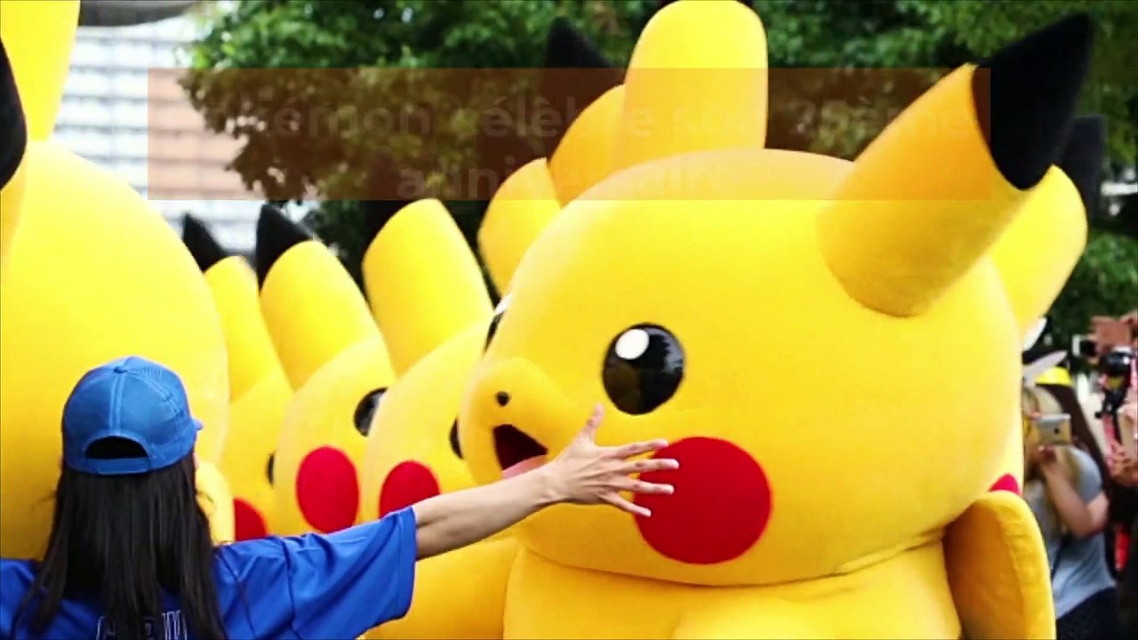 Les Pokémons ont 25 ans !