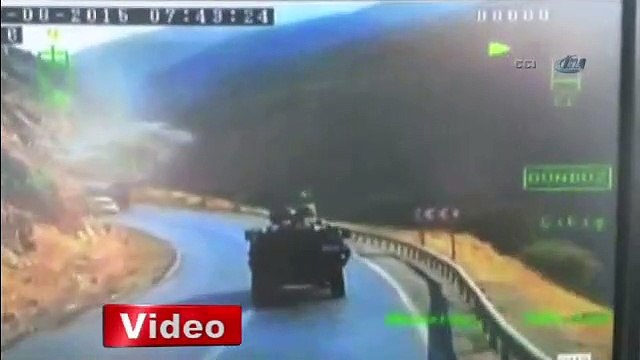 PKK'nın kalleş pususu böyle kaydedildi!