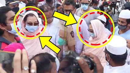Dilip Kumar को अलविदा कहने Juhu कब्रिस्तान पहुंची Saira Banu, Check Out Viral Video! | FilmiBeat