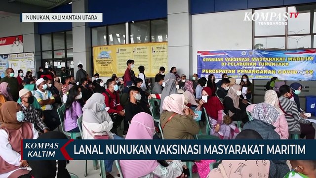 Lanal Nunukan Vaksinasi Masyarakat Maritim