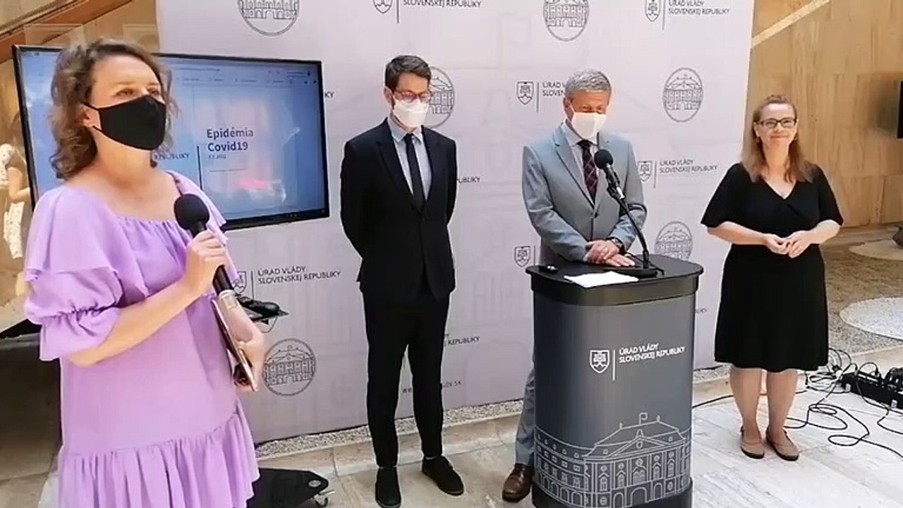 ZÁZNAM: Brífing V. Lengvarského po rokovaní vlády 7/7/2021