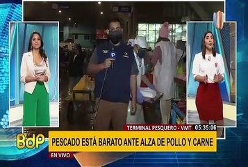 El Pescado está barato ante alza del precio del pollo