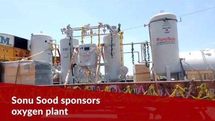 Oxygen plant sponsored by Sonu Sood foundation reaches Andhra’s Nellore