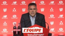 Gourvennec : « C'est dans les erreurs qu'on se bonifie » - Foot - L1 - Lille