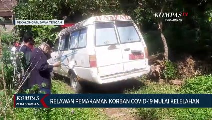 Relawan Pemakaman Korban Covid-19 Mulai Kelelahan