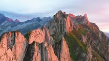 Swiss Alps in 4K - 30 Minute Relaxation Video with Calming Music