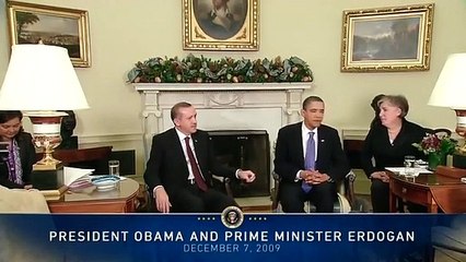 Erdoğan'dan Obama'ya beden dili ayarı