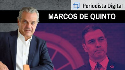 Marcos de Quinto: "Sánchez es un hortera y un acomplejado"