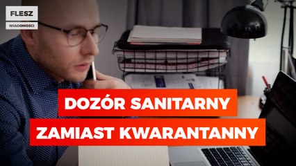 Dozór sanitarny zamiast kwarantanny po kontakcie z zakażonymi "Deltą"
