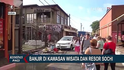 267 Rumah Terdampak Banjir di Sochi Rusia, 136 Warga Dievakuasi