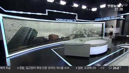 [날씨] 충청·남부 강한 비…내일부터 장맛비 소강