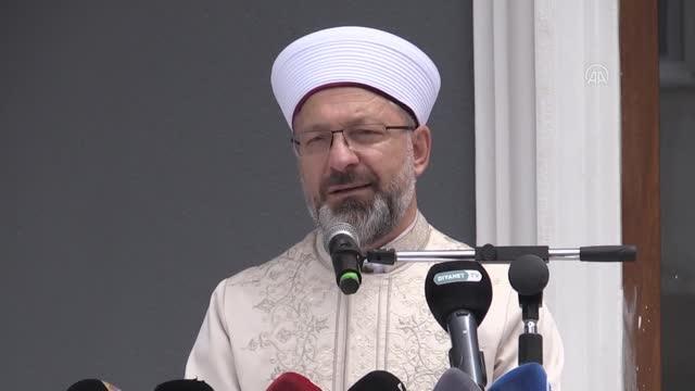 Diyanet İşleri Başkanı Erbaş,Gürgentepe Müftülüğü Hizmet Binası açılışına katıldı (3)