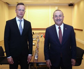 Son dakika haberi: Bakan Çavuşoğlu, Macaristan Dışişleri Bakanı Szijjarto ile görüştü