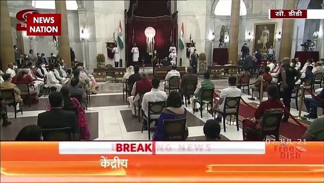 Modi Cabinet Reshuffle : नारायण राणे ने कैबिनेट मंत्री के रूप में शपथ ली