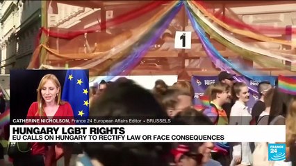EU warns Hungary to fix anti-LGBTQ law or face action