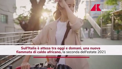Nuova ondata di caldo sull'Italia