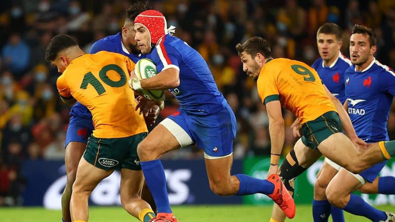 Le doublé de Gabin Villière face aux Wallabies