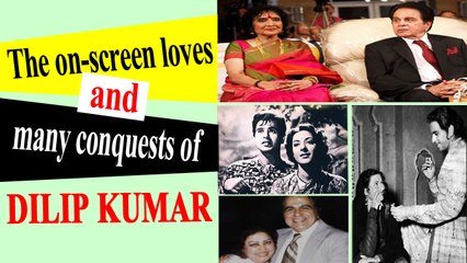 The on-screen loves and many conquests of Dilip Kumar