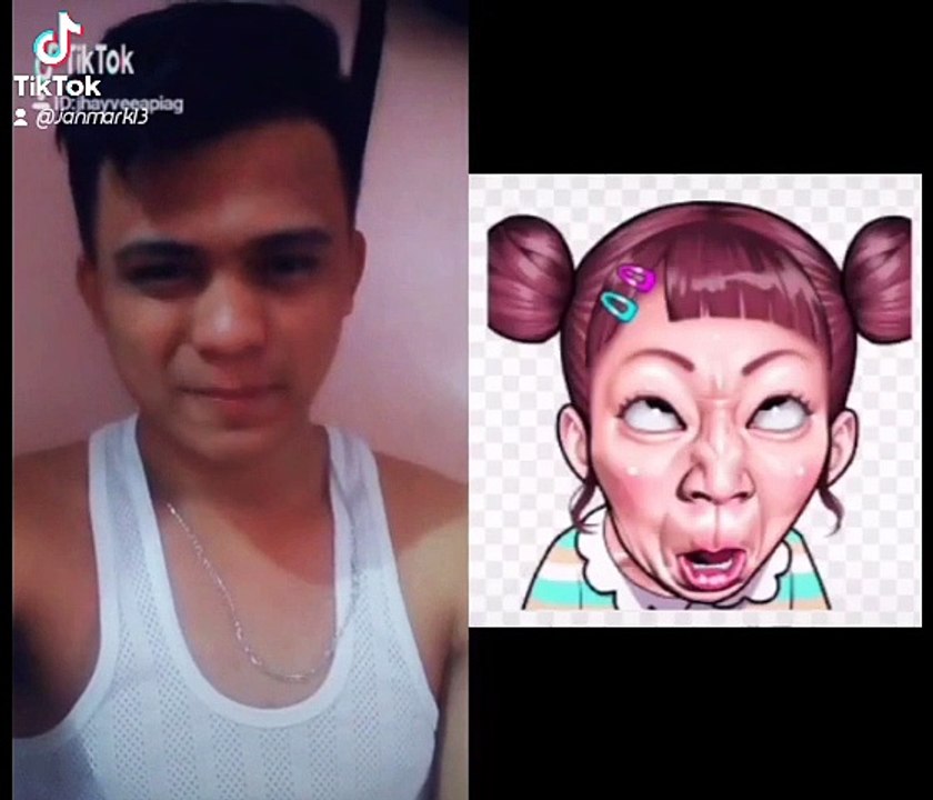 Immitate face reaction