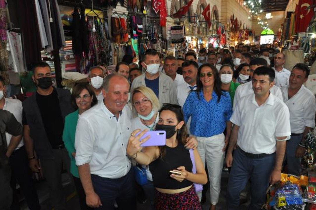 Memleket Partisi Genel Başkanı İnce, partisinin Çanakkale İl Başkanlığını açtı