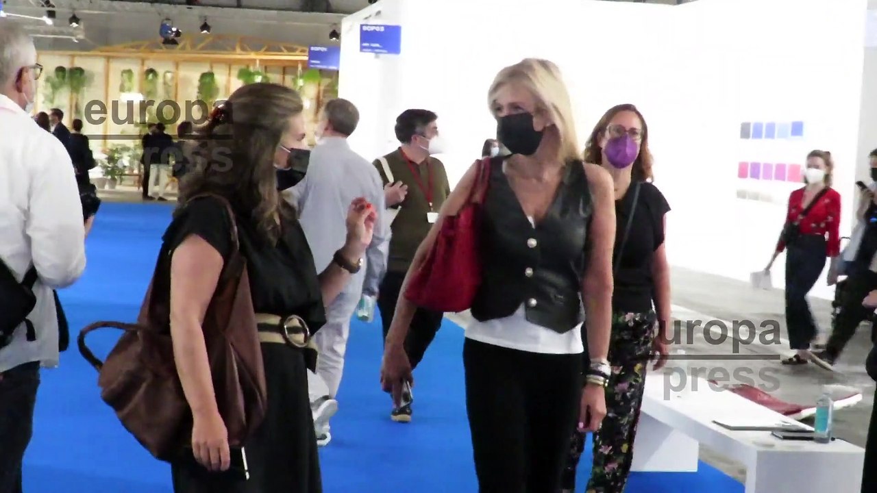 Rostros conocidos visitan la Feria Internacional del Arte Contemporáneo (ARCO)