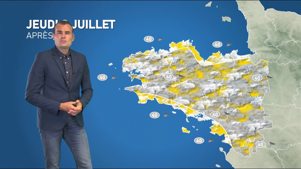 Bulletin météo pour le jeudi 8 juillet 2021