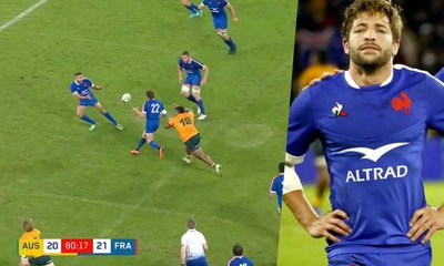 L'énorme bourde qui fait perdre le XV de France face aux Wallabies