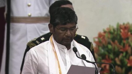 Pashupati Paras took oath as minister amid rift with Chirag