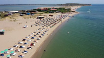 ÇANAKKALE - Müsilaj Türkiye'nin en büyük adası Gökçeada'nın kıyılarında büyük ölçüde etkisini yitirdi