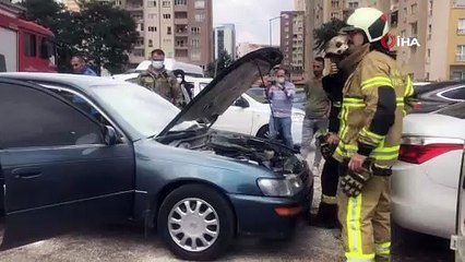 Bursa'da hayatının şokunu yaşadı! Satın alacağı araç yandı